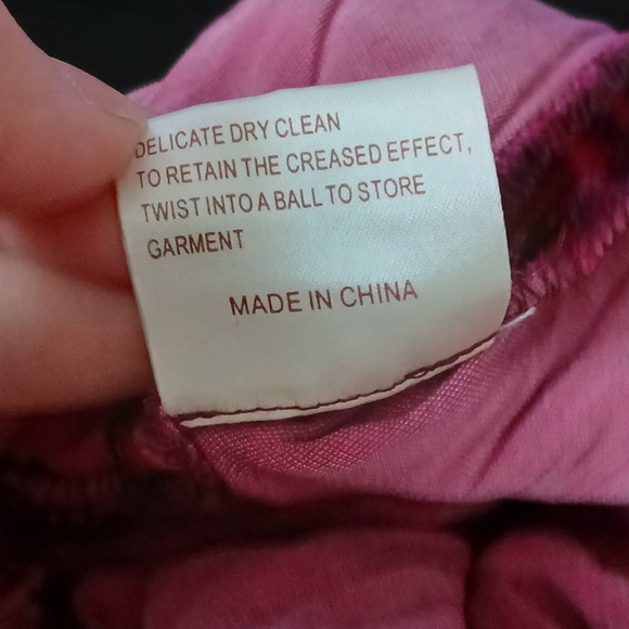 Vintage Red Velvet Maxi Dress Silk Blend Whimsigoth Burnout - Picture 14 of 15